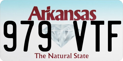 AR license plate 979VTF