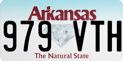 AR license plate 979VTH