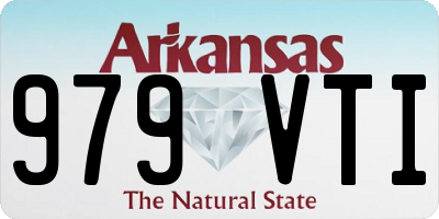 AR license plate 979VTI