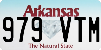 AR license plate 979VTM