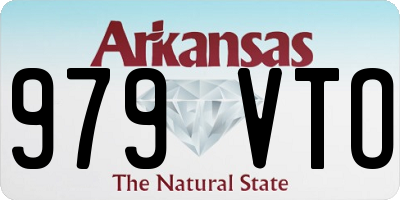 AR license plate 979VTO