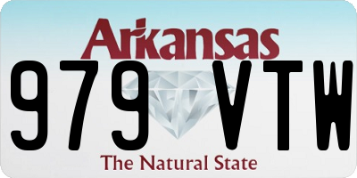 AR license plate 979VTW