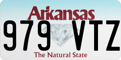 AR license plate 979VTZ