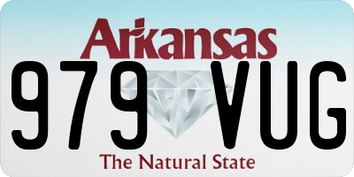 AR license plate 979VUG