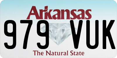 AR license plate 979VUK