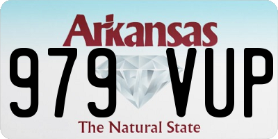 AR license plate 979VUP
