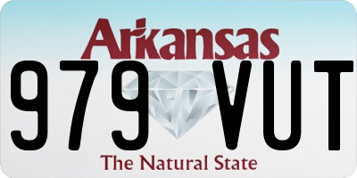 AR license plate 979VUT