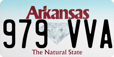 AR license plate 979VVA