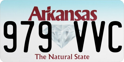 AR license plate 979VVC