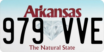 AR license plate 979VVE