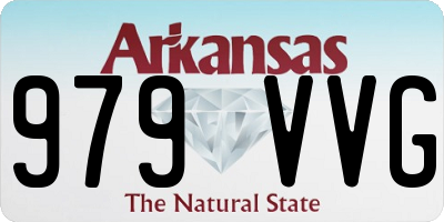AR license plate 979VVG