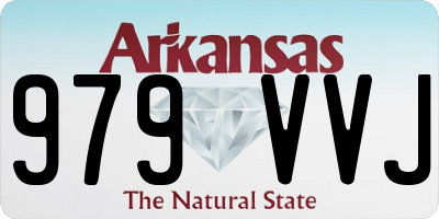AR license plate 979VVJ