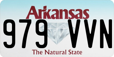 AR license plate 979VVN