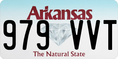 AR license plate 979VVT