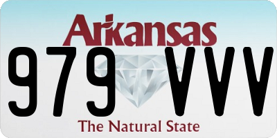 AR license plate 979VVV