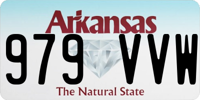 AR license plate 979VVW