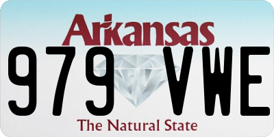 AR license plate 979VWE