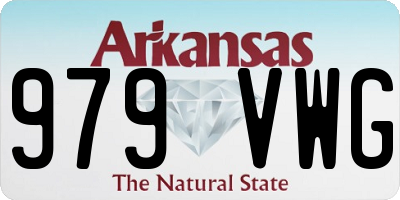 AR license plate 979VWG