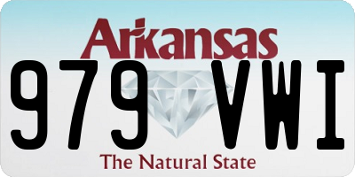 AR license plate 979VWI