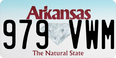 AR license plate 979VWM