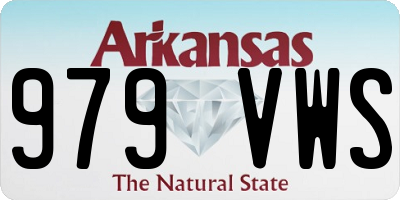 AR license plate 979VWS