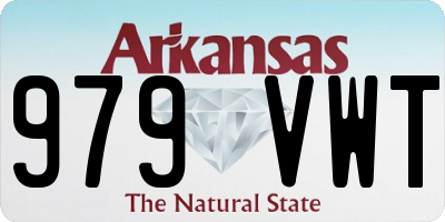 AR license plate 979VWT