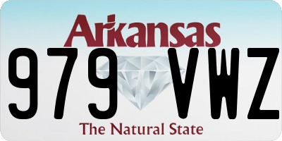 AR license plate 979VWZ