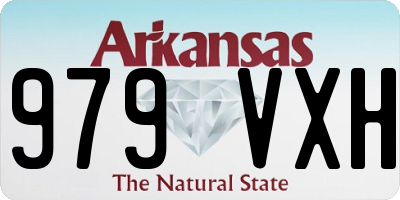 AR license plate 979VXH