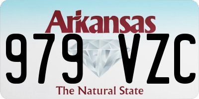 AR license plate 979VZC