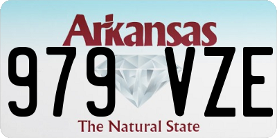 AR license plate 979VZE
