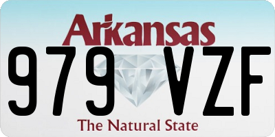 AR license plate 979VZF