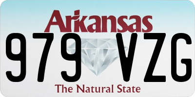 AR license plate 979VZG