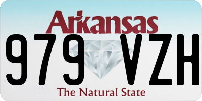 AR license plate 979VZH