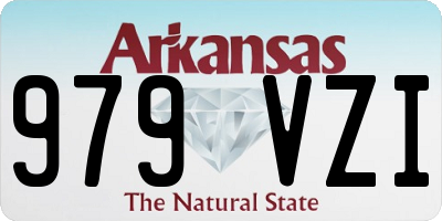 AR license plate 979VZI