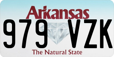 AR license plate 979VZK