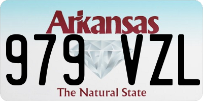 AR license plate 979VZL