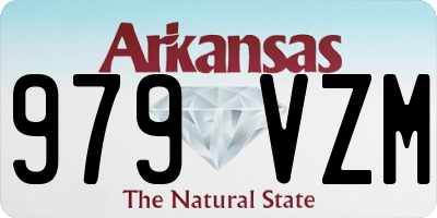 AR license plate 979VZM