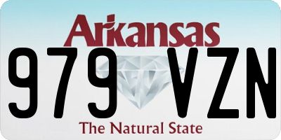 AR license plate 979VZN