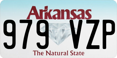 AR license plate 979VZP