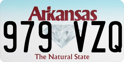 AR license plate 979VZQ
