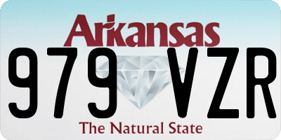 AR license plate 979VZR