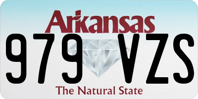 AR license plate 979VZS