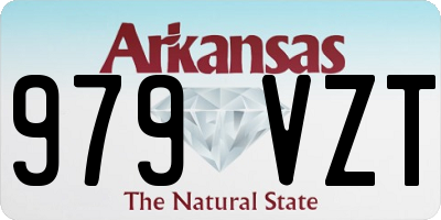 AR license plate 979VZT
