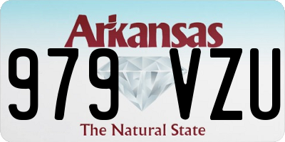 AR license plate 979VZU