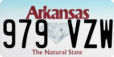 AR license plate 979VZW