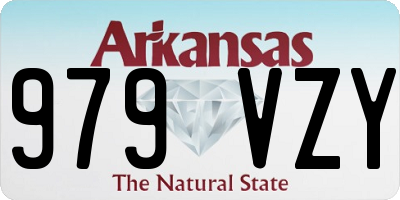 AR license plate 979VZY