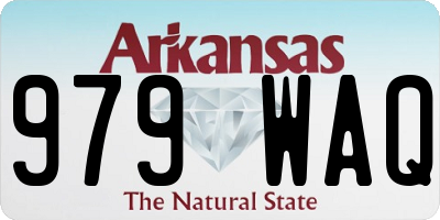 AR license plate 979WAQ
