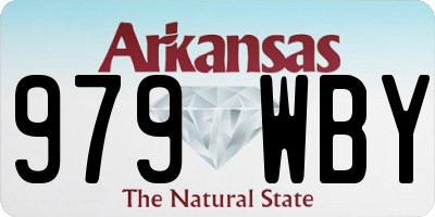 AR license plate 979WBY