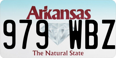 AR license plate 979WBZ