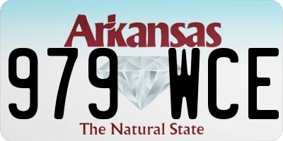 AR license plate 979WCE
